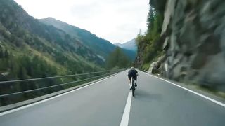 riding a bike