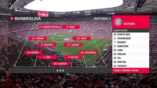 Bundesliga | 23/09/2023 | Bayern Munich - Bochum  7:0