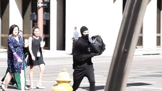 Bank Robber Prank