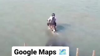 Funny | Aquatic Adventures: Riding a Bike on Water | FunFM