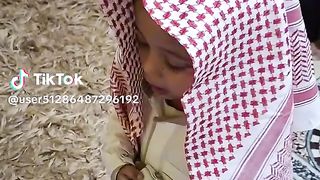 Little boy is praying