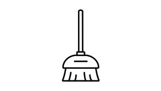 draw a broom