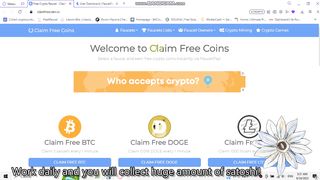How to claim free Ethereum ETC cryptocoin from faucet to faucetpay wallet - DEMONSTRATION
