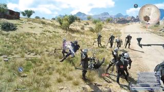 Final Fantasy 15 HD Gameplay  - Free To Use Gameplay (60 FPS)