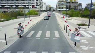 Le train vidéo drole