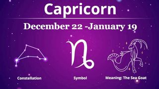 Capricorn weekly horoscope 23 to 29 September