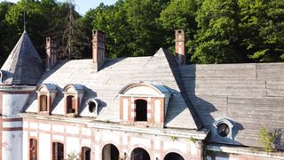 "Un Château Médiéval Transformé en Rêve Végétal : L'Art du Topiaire"