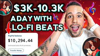 Earn $3k-10.3k/day with A.l generate lo-fi beats(make money online)