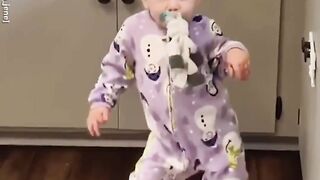 Moms dancing baby videos are giving us life GMA Digital_