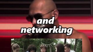 Andrew tate gives 15 year old a reality check
