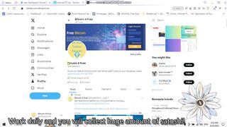 Follow me my twitter account @4freebitcoin | follow back