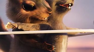 Cute rabbit titanic style drama.