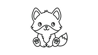 drawing a fox