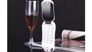 NEWMIND F15 Flip Mobile Phone With Camera Dual SIM LED Light