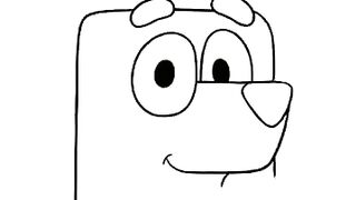 How to draw Bandit from Bluey - Easy Drawing