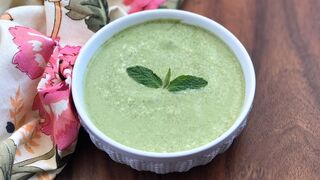 Green Chutney Recipe|Easy mint Coriander Chutney at home| phodiny ki chutni