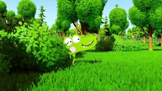 The BIG Silly Crocodile | Animated Crocodile Story For Kids