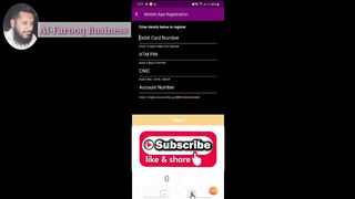 how to register in meezan bank app
