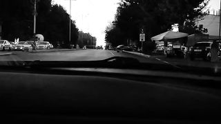 Riding car.