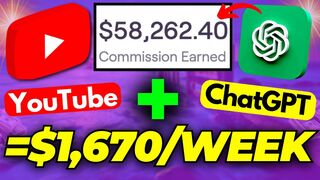 Fast Track to $1,670 a Week with Shorts + Affiliate Marketing + ChatGPT! (Simple & Quick).