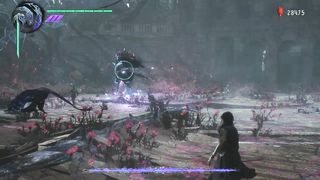 DMC 5 , V Fights Elder Gergon Knight - Free To Use Gameplay (60 FPS)
