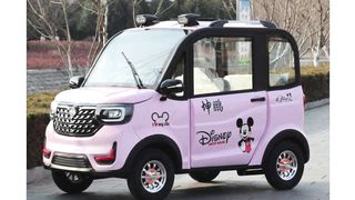 Customized Handle-Style Old Music Four-Wheeled Electric Car