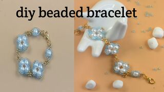 Diy simple beaded bracelet