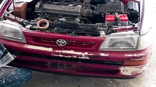 Toyota xe ready for paint
