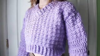 Simple Crochet Sweater Tutorial