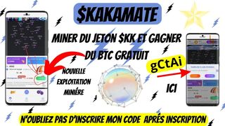 Miner du $KakaMate et Gagner Du Btc Gratuit