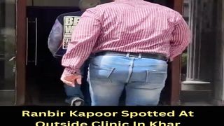 Ranbir Kapoor Spotted At Outside Clinic In Khar #shorts #ranbirkapoor #short #trending #viral #bollywood #viralshorts
