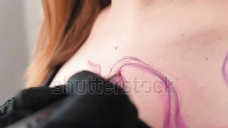 Tattoo on a girl's shoulder