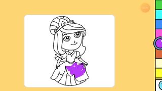 Mewarnai Seorang Putri 2