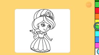 Mewarnai Seorang Putri 4