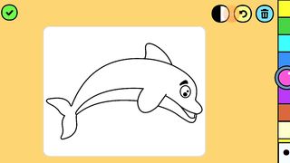 Mewarnai Ikan Lumba - Lumba 2