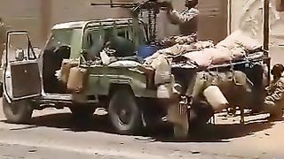 Sudanese Army Convoy Engages RSF in Khartoum | RCF