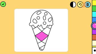 Mewarnai Es Cream