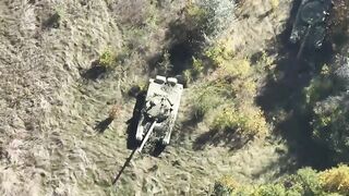 Ukrainian Drone Operator Exposes Inflatable Russian Tank Decoys in the South | RCF