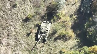 Ukrainian Drone Operator Exposes Inflatable Russian Tank Decoys in the South | RCF