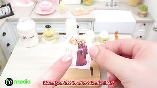 Flawless miniature raspberry cake decorating ideas