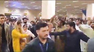 مریم نواز کا استقبال