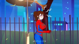 Spider Girl Tied She Venom For Revenge 2D Cartoons