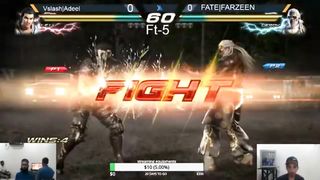 Tekken 7 Vslash Hafiz Adeel (Lei) P1 Vs Fate Farzeen (Leroy) P2 | Ft-5