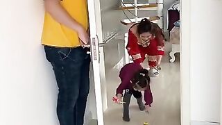 chinese funny husband and wife