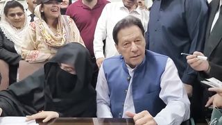 Chairman PTI Imran Khan's Exclusive Conversation with Journalist in Lahore High Court
