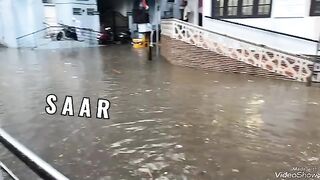 #Mallepally Se Habeeb Nagar Jane Wali Road Ka Ye Manzar...