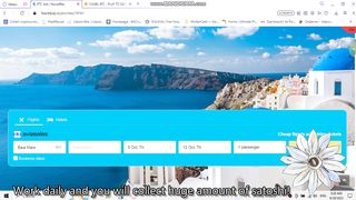 Collect bitecoin and travel