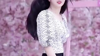 Beautiful and tall lady
