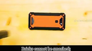 The world’s most hardcore mobile phone cannot be broken with a brick !