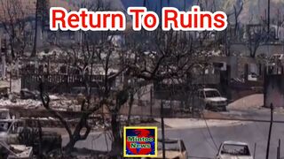 Maui residents return home for the first time since fire